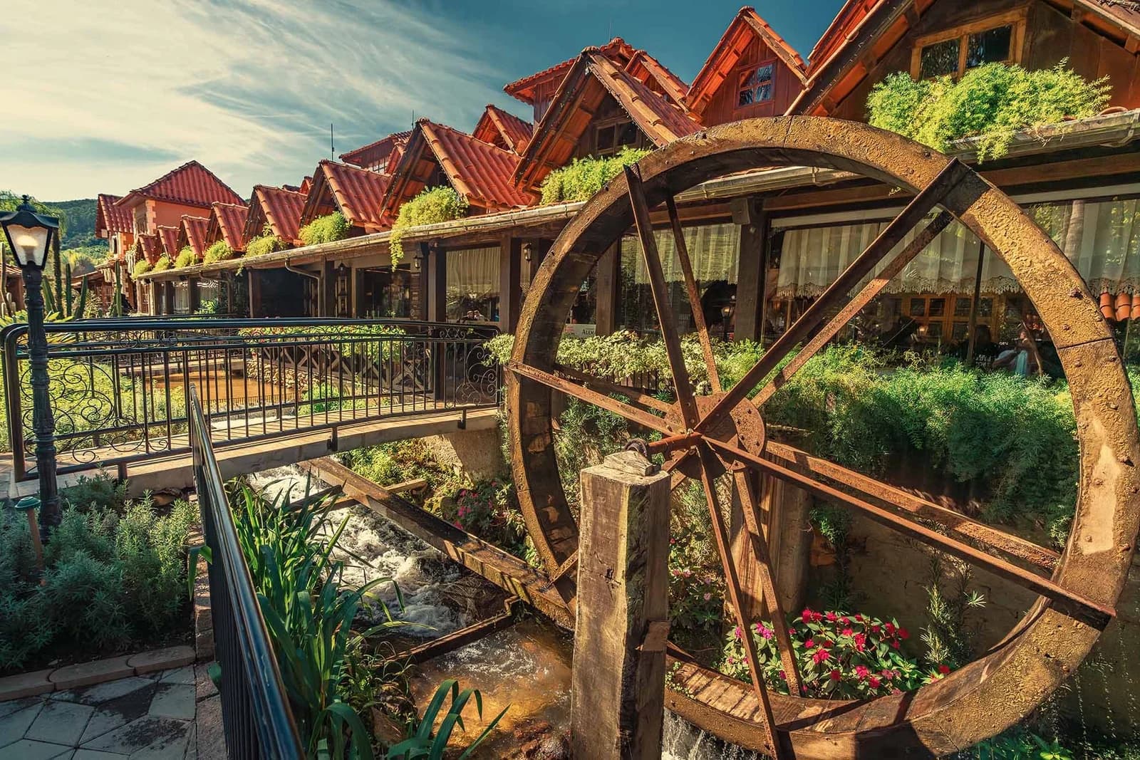 Fluss Haus